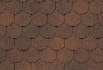 Гибкая черепица Tegola (Тегола) COMFORT Assisi Marrone 434 /1кв.м/