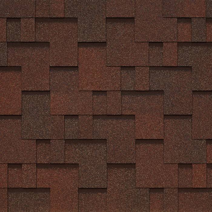 Гибкая черепица Tegola Lazio UNICA Nocciola 418 2.86м2