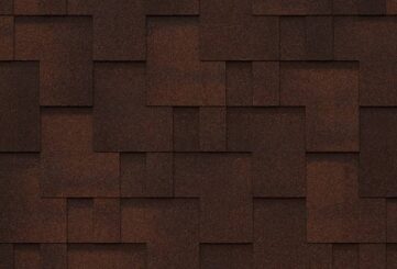 Гибкая черепица Tegola Lazio UNICA Marrone 230 2.86м2